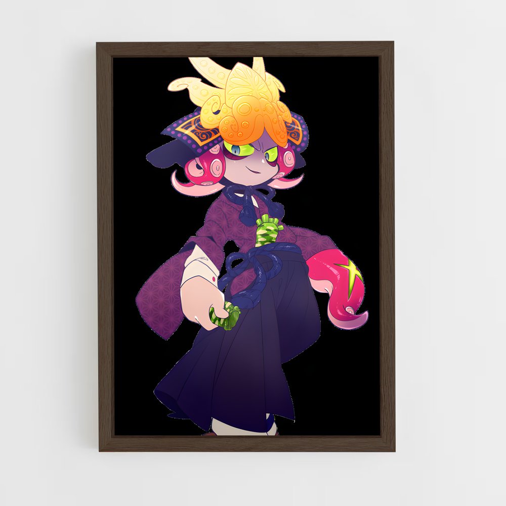 Poster La Danseuse Enchantée – affiche Splatoon (vue 5)